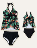 Floral Printed Family Matching Swimsuit - Bebehanna