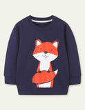 Fox Print Sweatshirt - Bebehanna