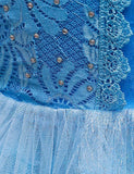 Frozen Butterfly Mesh Party Dress - Bebehanna