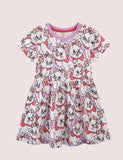 Full Print Kitten Dress - Bebehanna