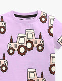 Full Printed Truck T-shirt - Bebehanna