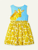 Giraffe Appliqué Dress - Bebehanna