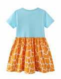 Giraffe Appliqué Dress - Bebehanna