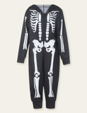 Halloween Skull Printed Family Matching Pajamas - Bebehanna