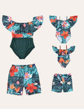 Maillot de bain assorti Jungle Family