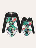 Maillot de bain assorti familial Jungle Floral