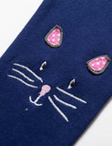 Kitten Embroidered Leggings - Bebehanna