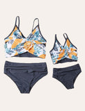 Leaf Printing Family Matching Swimsuit - Bebehanna