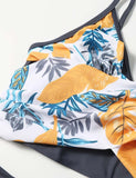Leaf Printing Family Matching Swimsuit - Bebehanna