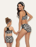 Leopard Printed Family Matching Swimsuit - Bebehanna