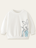 Mr Rabbit Printed Sweatshirt - Bebehanna