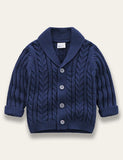 Multicolor Handsome Knit Cardigan - Bebehanna