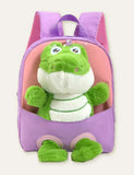 Plush Doll Crocodile Schoolbag Backpack - Bebehanna