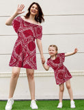 Printed Family Matching Overalls - Bebehanna