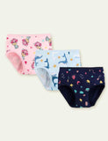 Printed Pure Cotton Briefs - Bebehanna