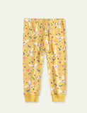 Pure Cotton Cartoon Slim-Fit Cartoon Pajama Pants - Bebehanna