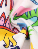 Rainbow Dinosaur Print Dress - Bebehanna