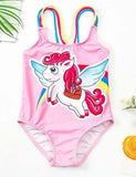 Rainbow Unicorn One-Piece Swimsuit - Bebehanna