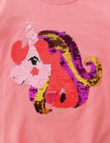 Sequined Unicorn Sweatshirt - Bebehanna