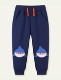 Shark Appliqué Sweatpants - Bebehanna