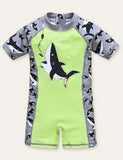 Shark Dinosaurier One-Piece Swimsuit