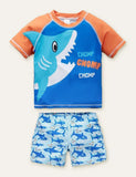 Shark Dinosaur Printed Swimsuit - Bebehanna