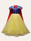 Snow White Mesh Party Kleed