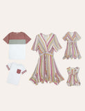 Striped Family Matching Dress - Bebehanna