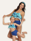 Striped Printed Family Matching Swimsuit - Bebehanna