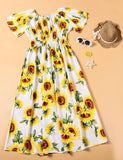 Sunflower Family Matching Dress - Bebehanna
