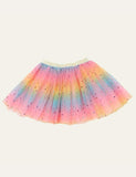 Today Only - Rainbow Star Mesh Skirt - Bebehanna