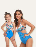 Travel Printed Family Matching Swimsuit - Bebehanna